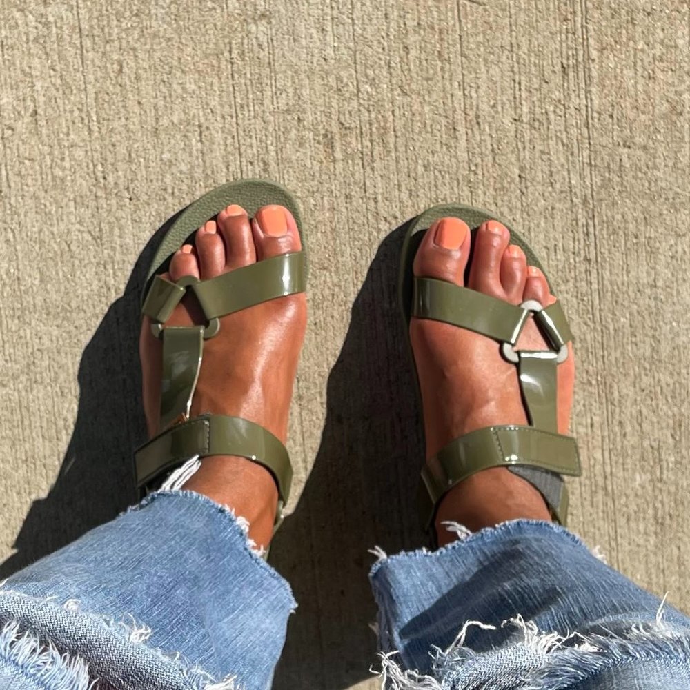 Cacatoes, Manuas Sport Sandal, Khaki, Size 5 - Picture 12 of 17
